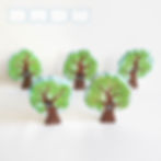 Thumbnail: DADU Raccoons on Wooden Tree Toy