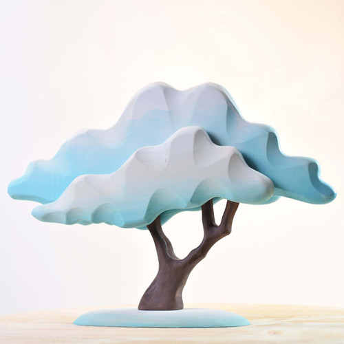 Bumbu Toys Japanese Winter Maple Tree - Blue | themulberrytreehouse