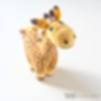 Thumbnail: Tara Treasures Felt Safari Giraffe Toy