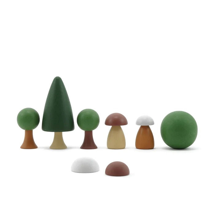 Thumbnail: CLiCQUES Wooden Magnetic Flora Set-Summer Garden