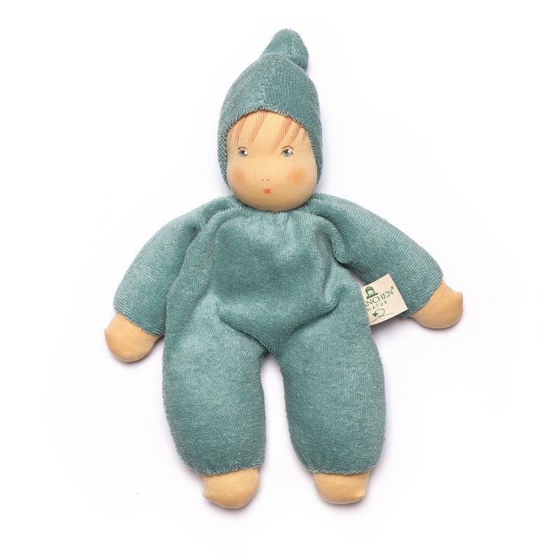Nanchen Natur Organic Cotton Cuddly Doll-Mint