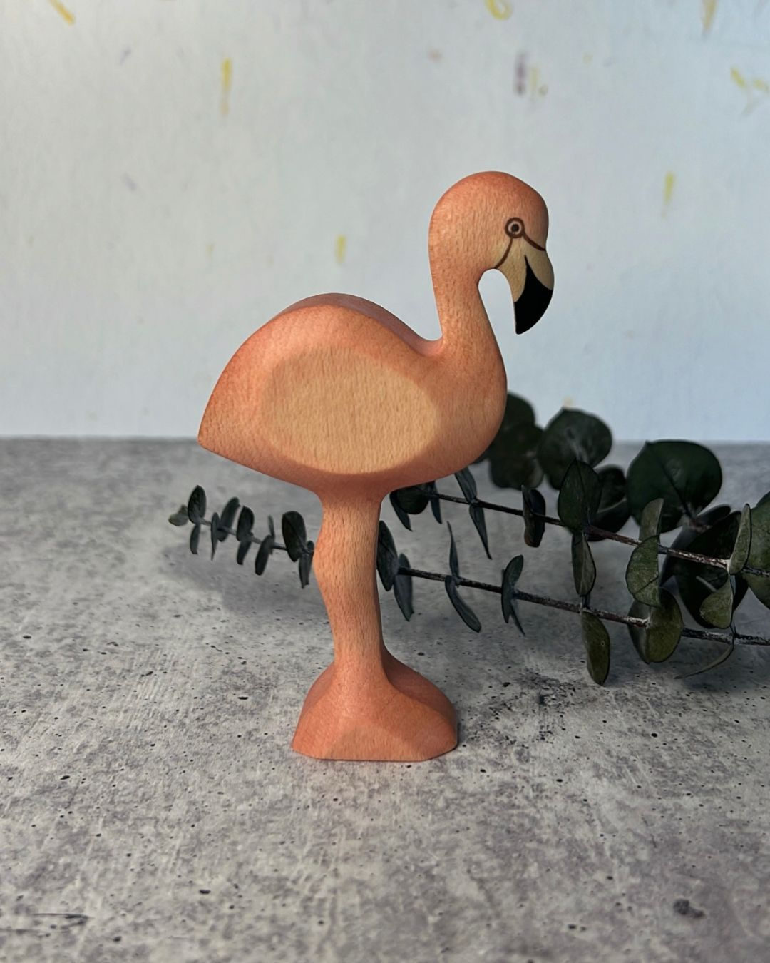 HolzWald Handmade Wooden Flamingo