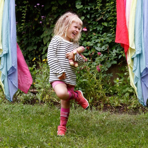 Nanchen Natur Organic Cotton Cuddly Doll- Pink