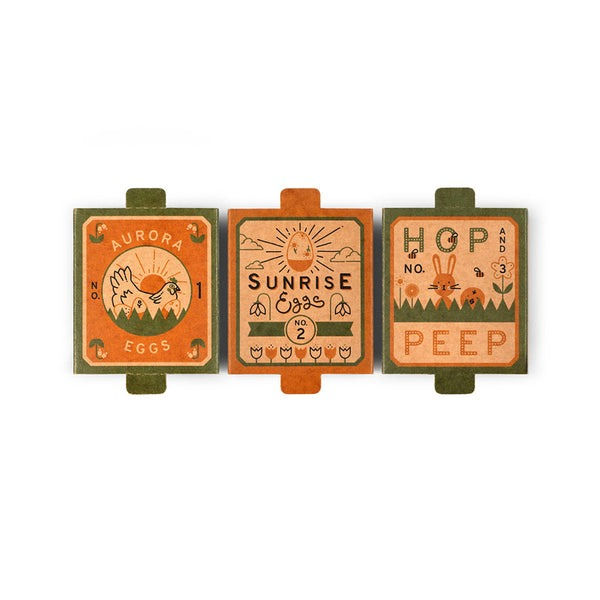 Thumbnail: Grapat Wooden Sunrise Eggs Hanging Ornaments Set