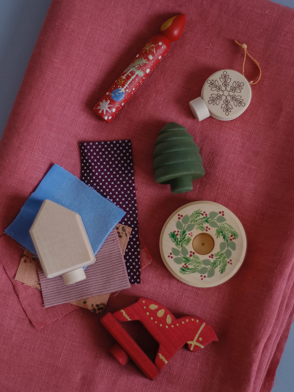 Thumbnail: Vera & The Neva Wooden Advent Set