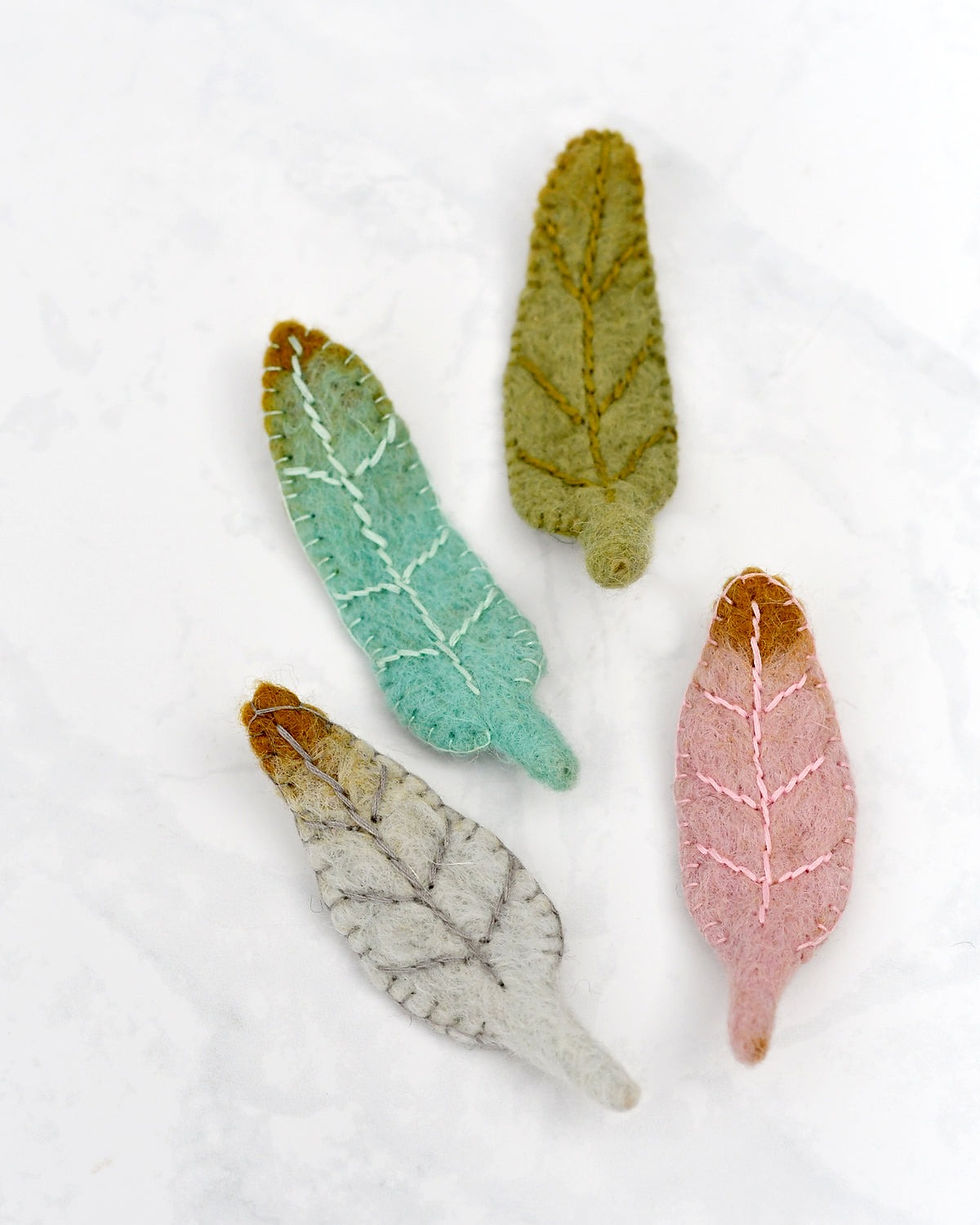 Tara Treasures Felt Feathers-Set of 4-Loose Parts Play Toy