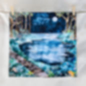 Moonlight Forest Play Cloth by Wonderie