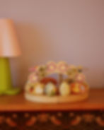 Thumbnail: Waldorf Celebration Ring Insert-Arch Flowers by Vera & The Neva