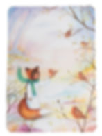 Fox Child Postcard by Anne Illustrates