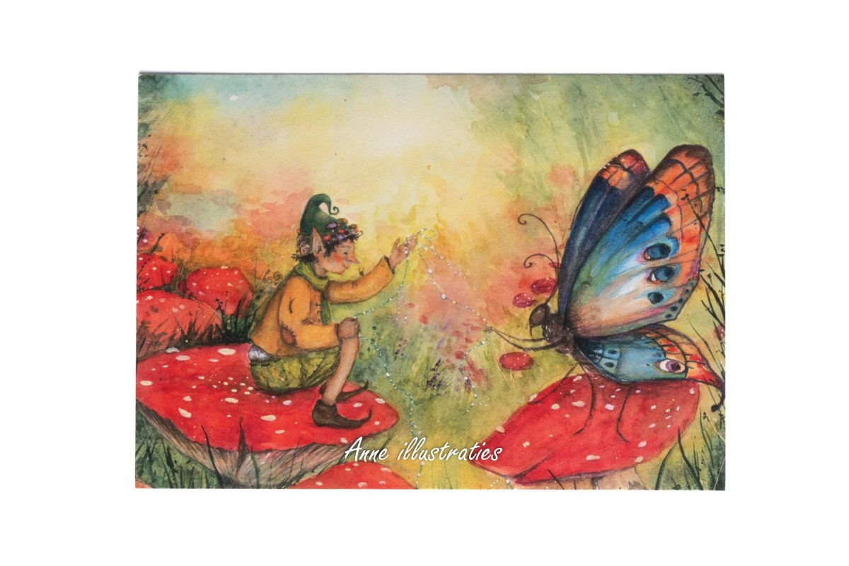 Autumn Dream Postcard by Anne Illustrates
