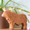Thumbnail: Eric & Albert Wooden Highland Cow Figurine