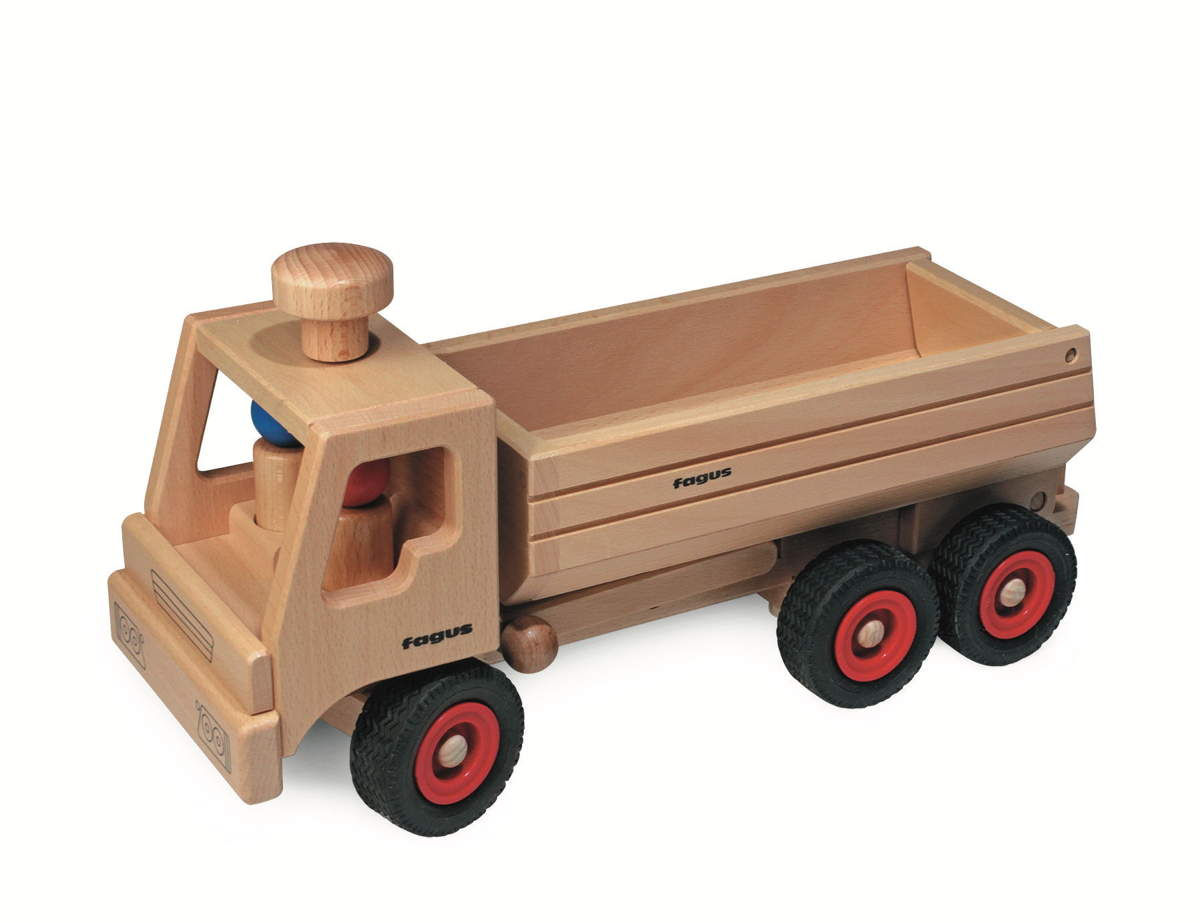 Fagus Wooden Container Tipper Truck