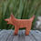 Thumbnail: HolzWald Handcrafted Wooden Bremer Dog Figurine