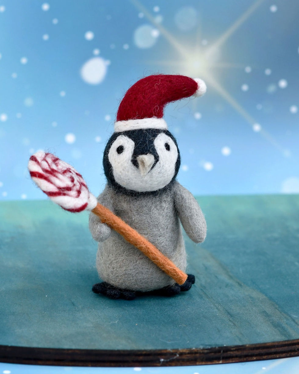 Thumbnail: Tara Treasures Felt Penguin with Lollipop Toy