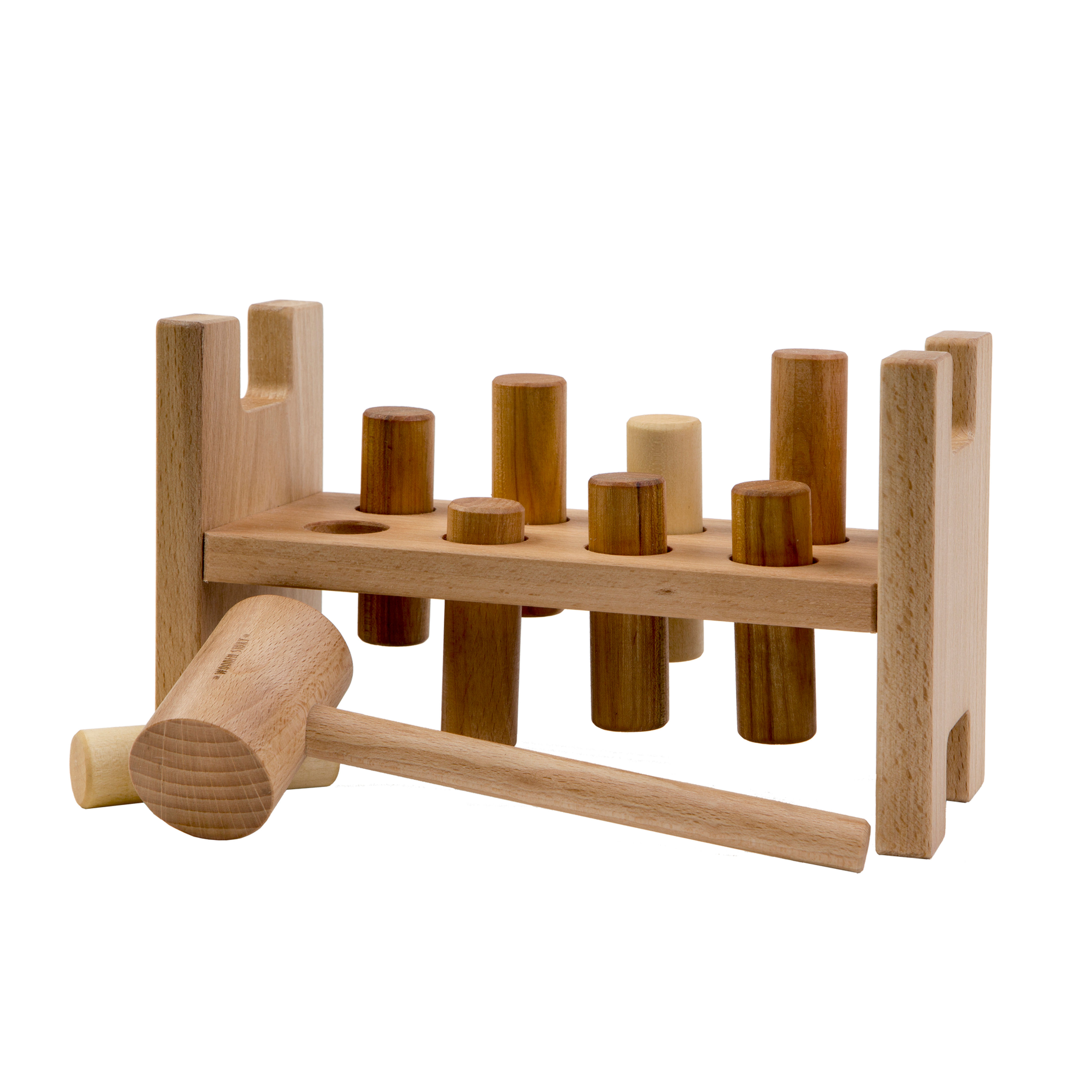 Wooden Story Natural Pound-A-Peg