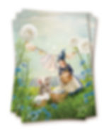 Iris Esther Postcard-Laundry Days