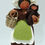 Thumbnail: Mother Earth with Baby Seed Felt Doll (Fair-Light-Medium Skin Color)