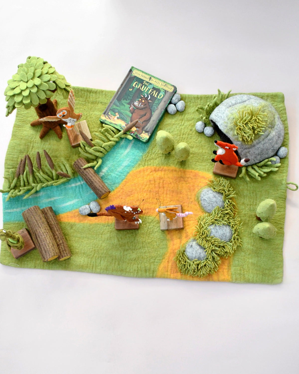 The Gruffalo Felt Playscape Play Mat by Tara Treasures