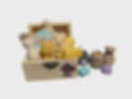 Batang Kahoy Wooden Treasure Box-Full Set