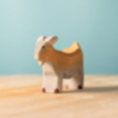 Bumbu Toys Handmade Wooden Billy Goat