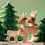 Thumbnail: Bumbu Toys Wooden Reindeer Calf