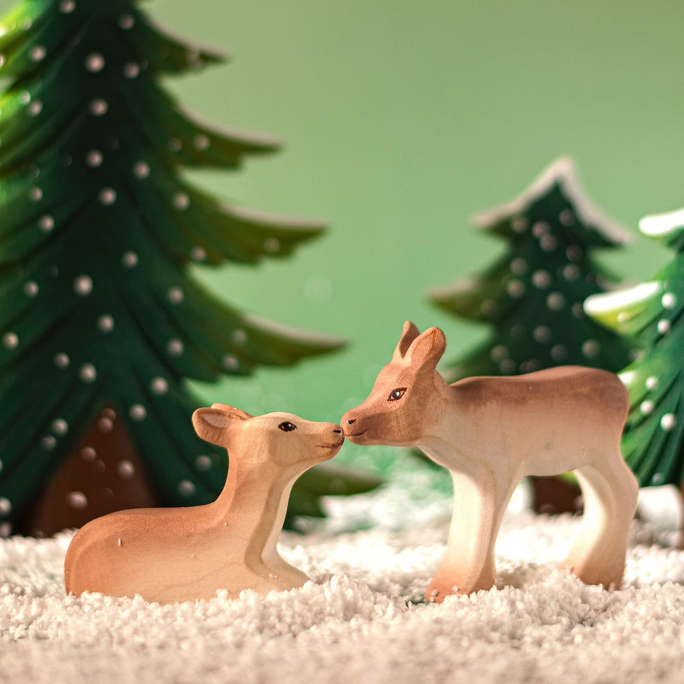 Thumbnail: Bumbu Toys Reindeer Calf Sitting