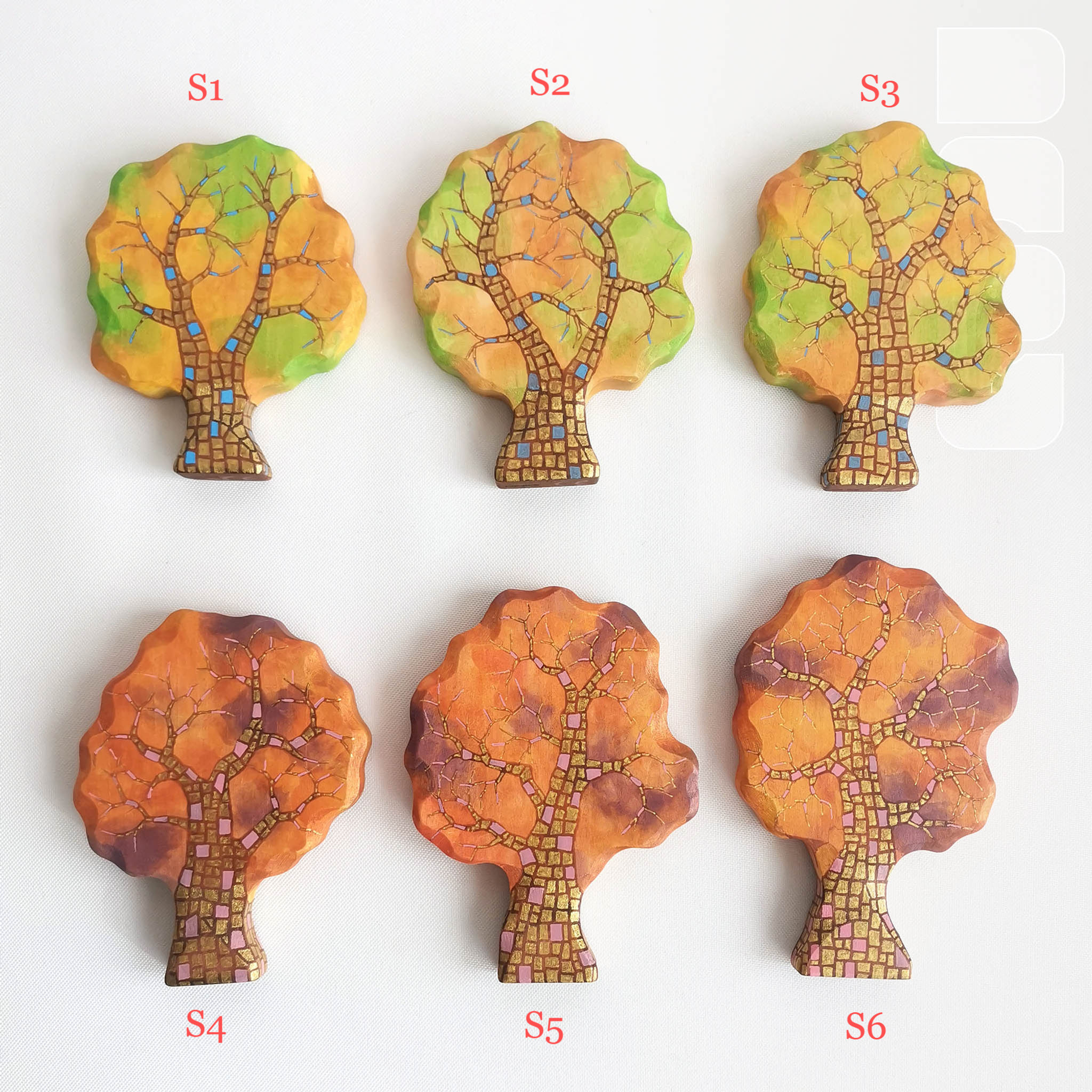 DADU Wooden Autumn Apple Tree from The Fairy Tale Forest