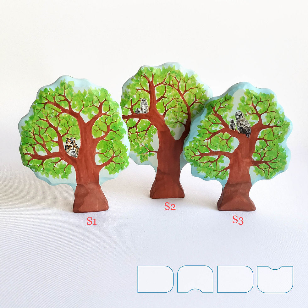 Thumbnail: DADU Owls on Wooden Tree