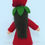 Thumbnail: Rose Fairy Felt Doll- Red with Flower Hat