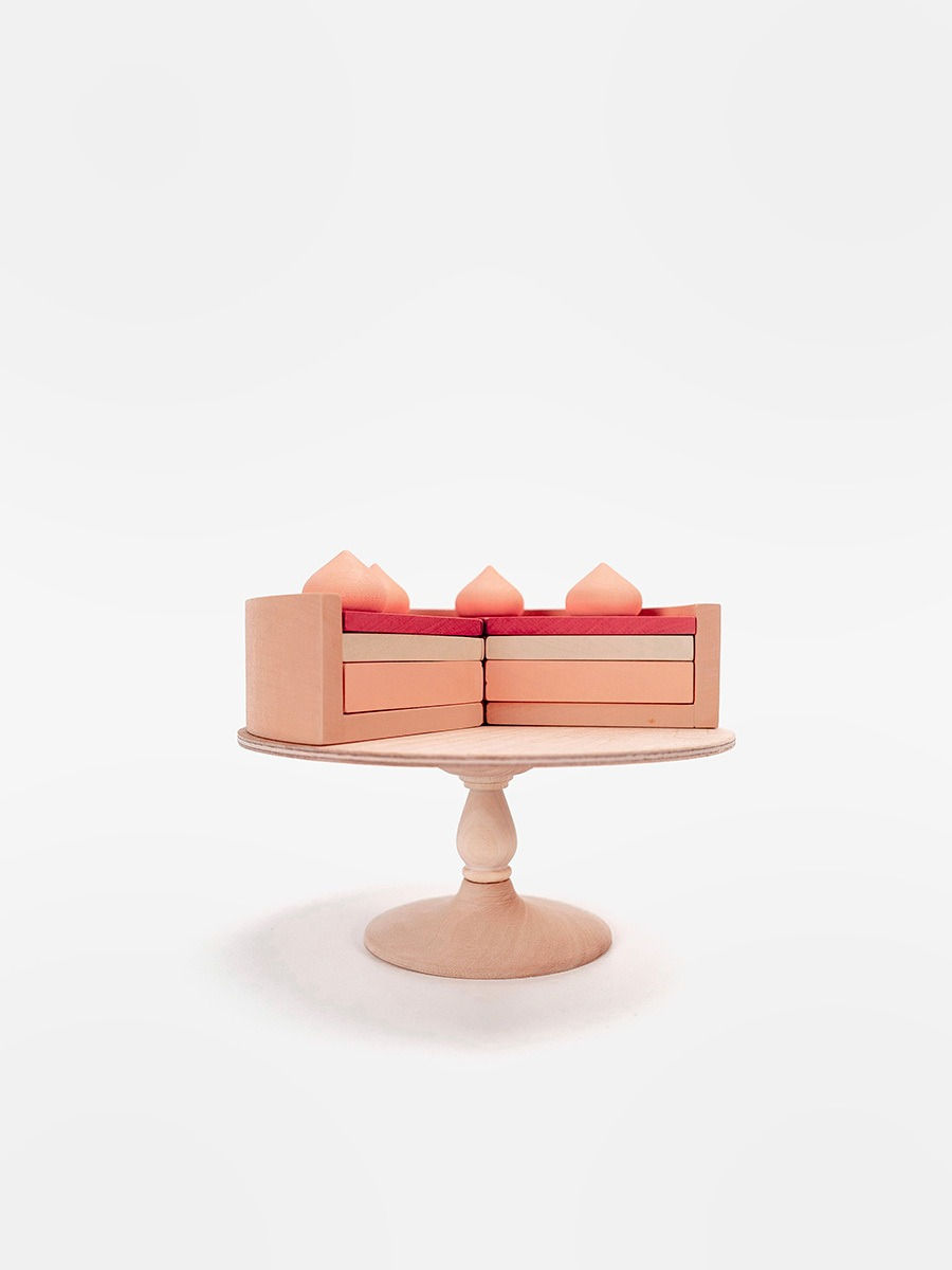 Thumbnail: SABO concept Wooden Pink Cake On Stand
