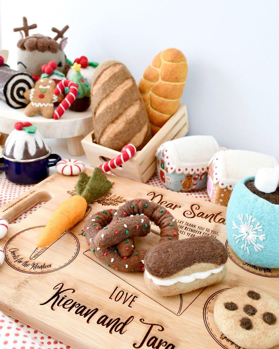 Thumbnail: Tara Treasures Felt Big Chocolate Chip Cookie