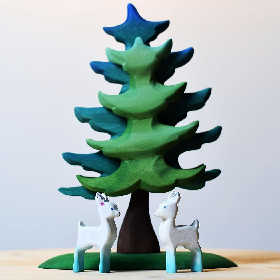 Thumbnail: Bumbu Wooden White Fawn