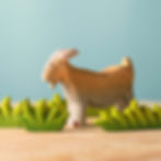Thumbnail: Bumbu Toys Handmade Wooden Billy Goat