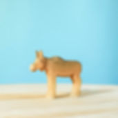 Bumbu Toys Handmade Wooden Moose Calf