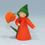 Thumbnail: Ambrosius-Eco Flower Fairies Chinese Lantern Fairy Felt Doll (3")-Light Skin