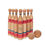 Thumbnail: Wooden Story Red Bowling Set - 10 pcs