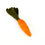 Thumbnail: Tara Treasures Handmade Felt Carrot - Orange