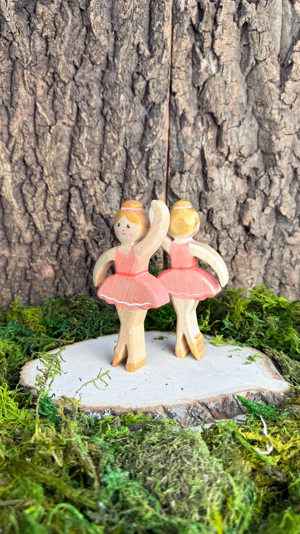 Thumbnail: HolzWald Wooden Ballerina Figurine