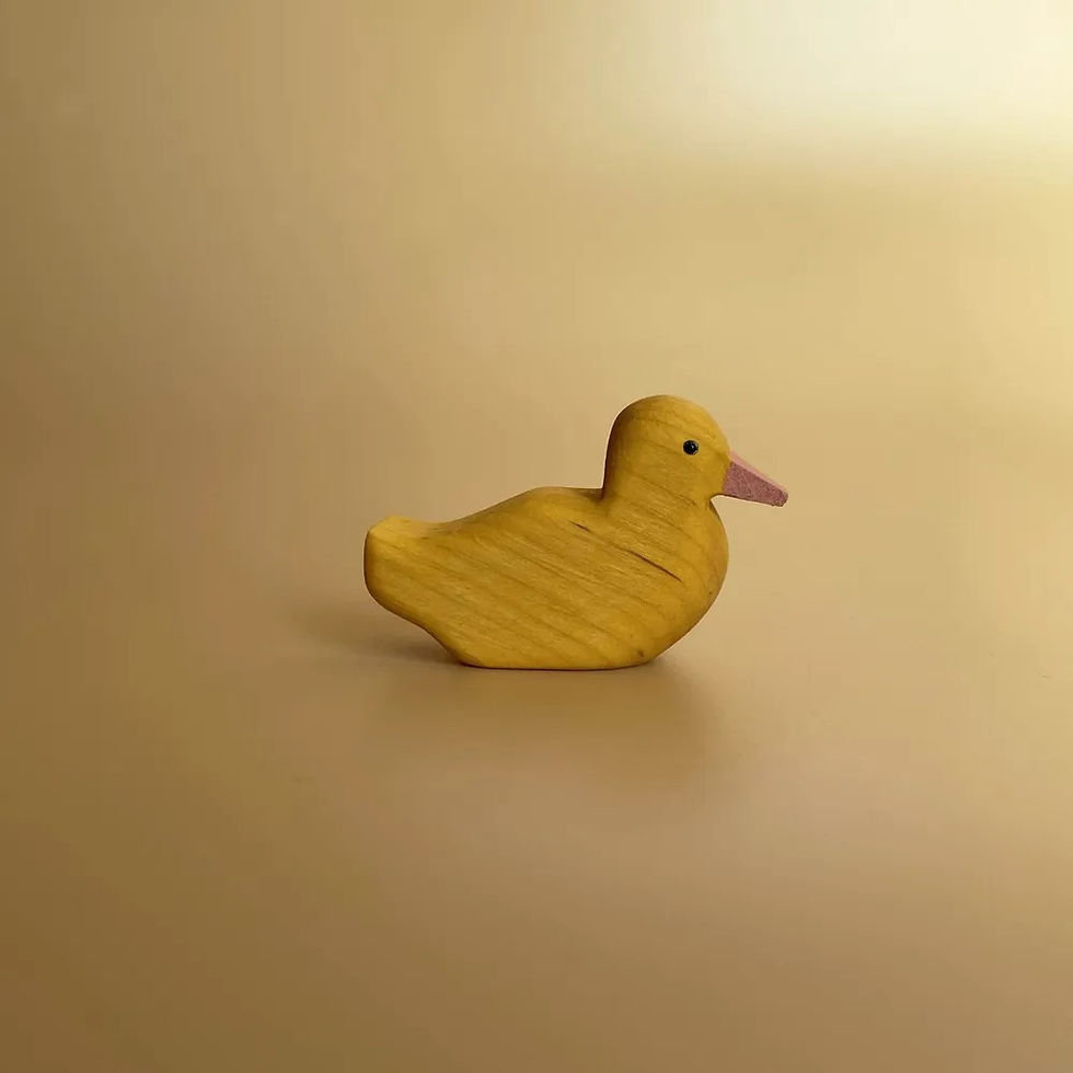 Thumbnail: Handmade Wooden Duck Set (4 Pcs)