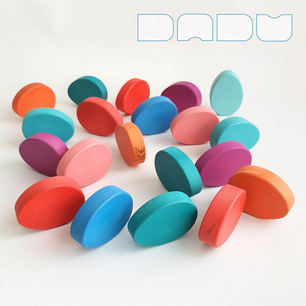 Thumbnail: DADU Hand-painted Faberge Inspired Wooden Eggs