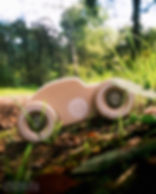 Thumbnail: Chill Pepper Chunkies No. 03 – Wooden Toy Car "The Bug" (Natural)