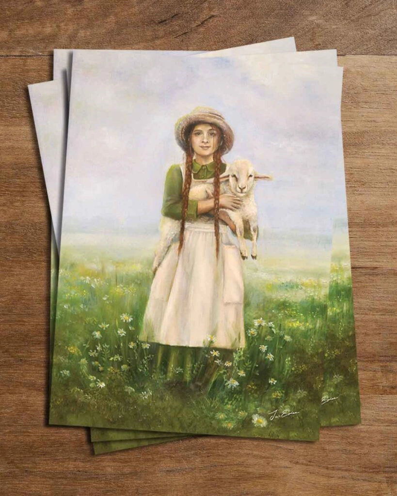 Iris Esther Postcard-Daughter of Spring
