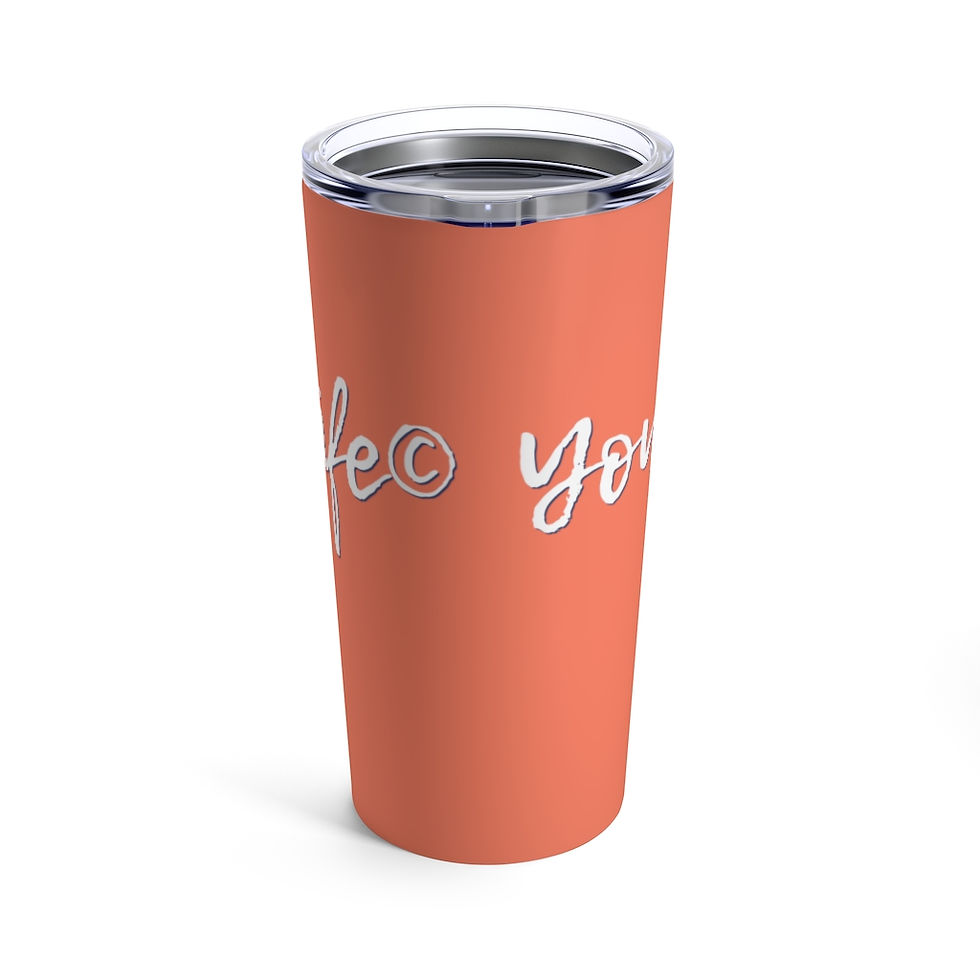 Thumbnail: Your Killer Life Tumbler 20oz - Orange