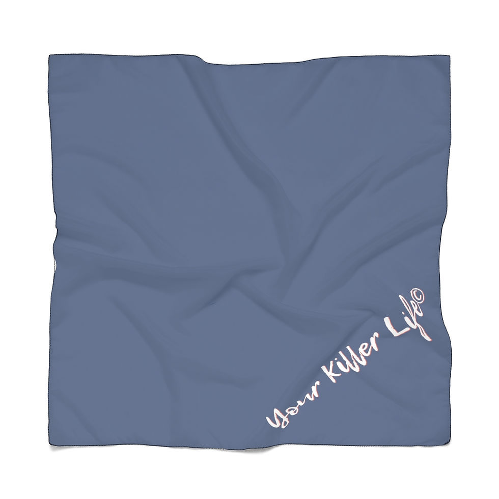 Thumbnail: Poly Scarf - Navy