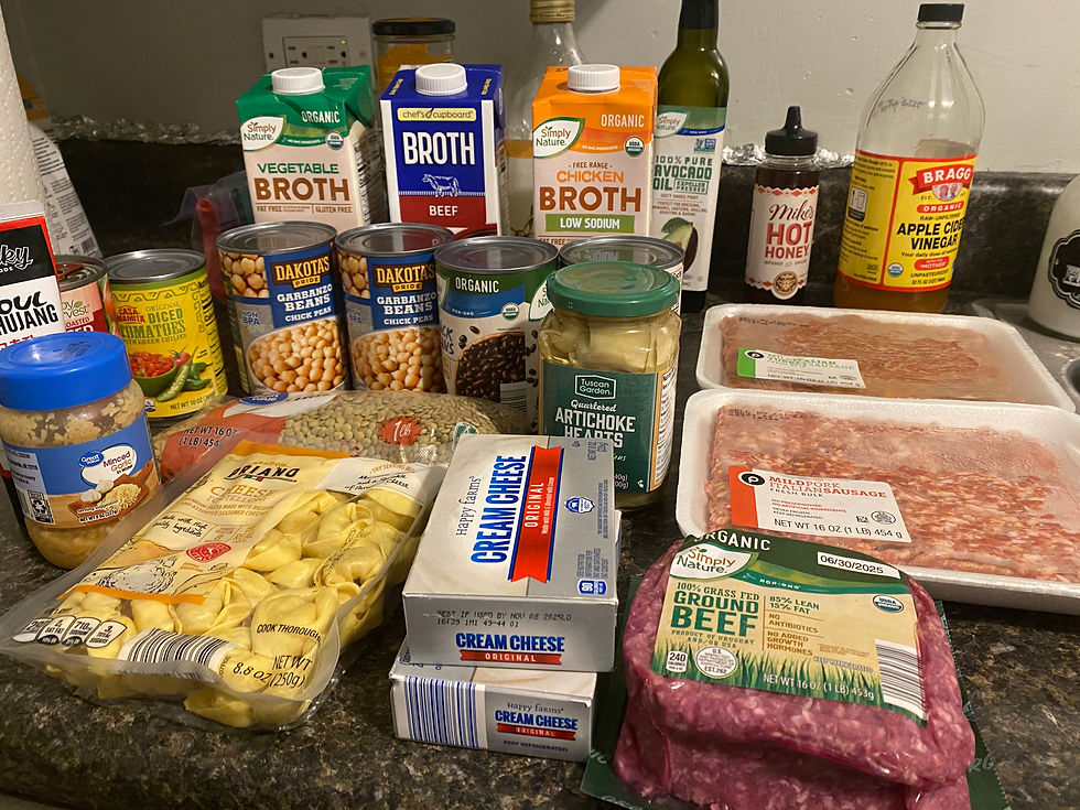 creamy everything soup ingredients