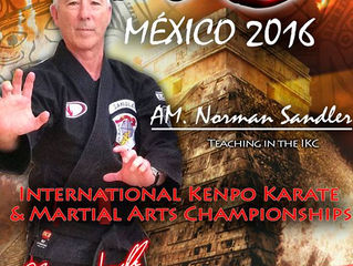 Associate Master Norman Sandler - IKC 2016 - IKKA KENPO INTERNATIONAL