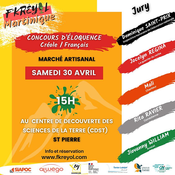 F'Kréyol au Centre de Découverte des Sciences de la Terre à Saint Pierre en Martinique