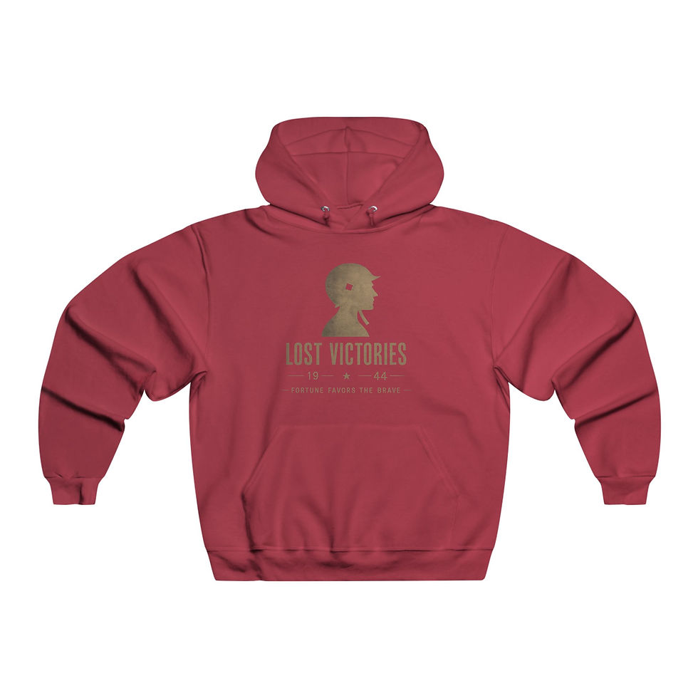 Thumbnail: Lost Victories Graphic Hoodie — Normandy Series inspired by Hell Let Loose