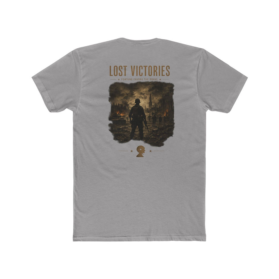 Thumbnail: Lost Victories T-Shirt — Normandy Series Collection Inspired by Hell Let Loose