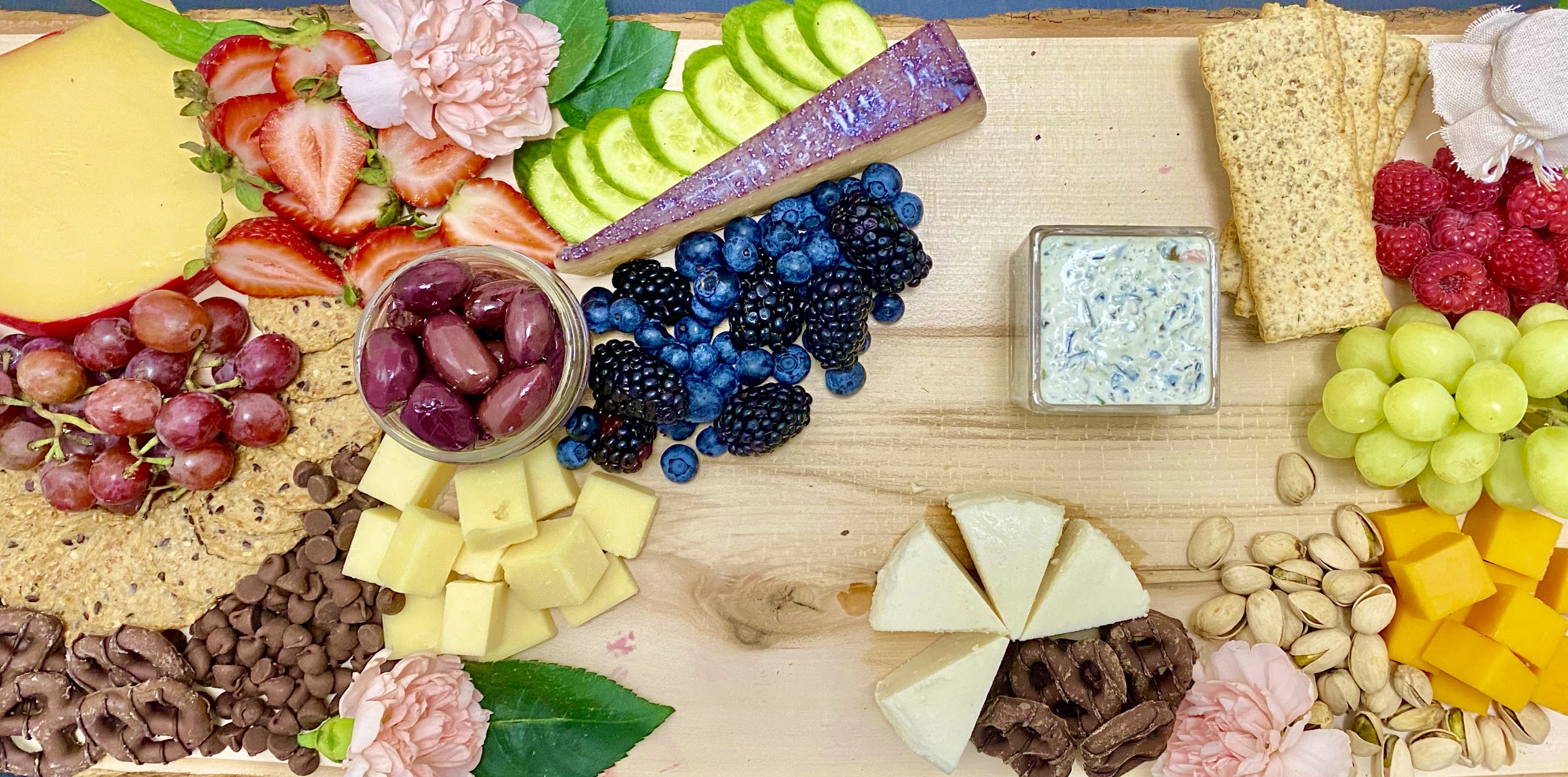 Arranged Food and Objects
